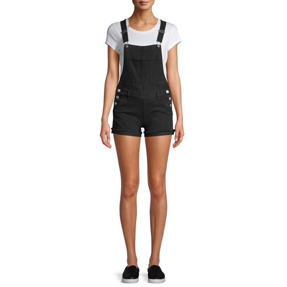 No Boundaries Pants - NWT BLACK SHORT OVERALLS